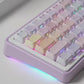 Candy65 Cute Mechanical Keyboard with Media Knob and Screen Barebone