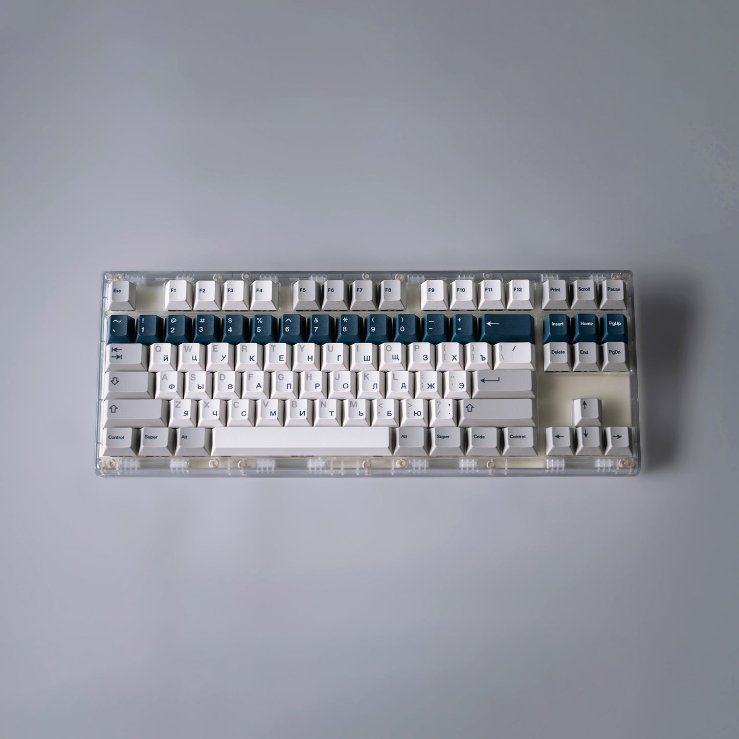 GMK Prussian Alert Keycap Set, Cherry Profile, Dye Sub PBT Key Cap