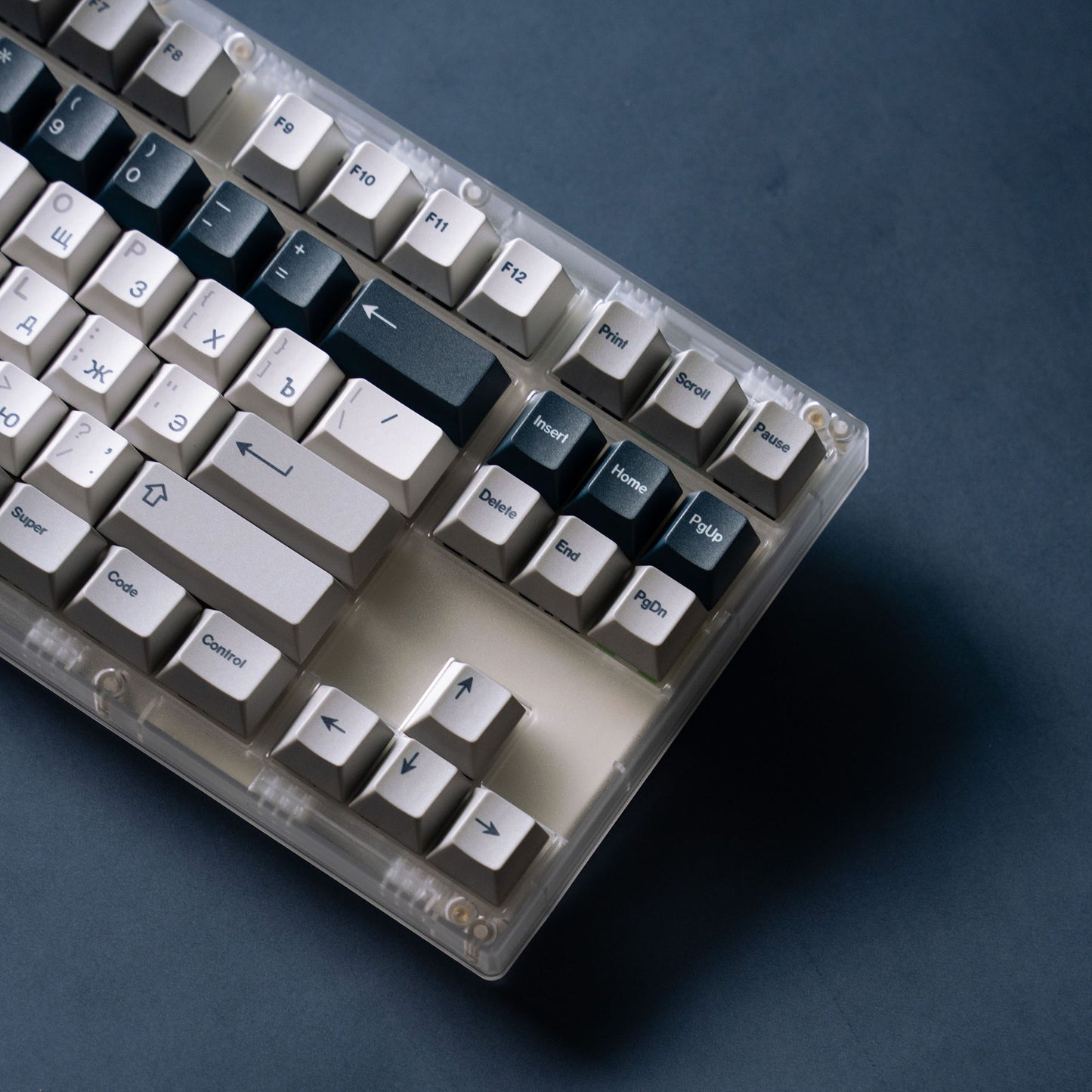 GMK Prussian Alert Keycap Set, Cherry Profile, Dye Sub PBT Key Cap