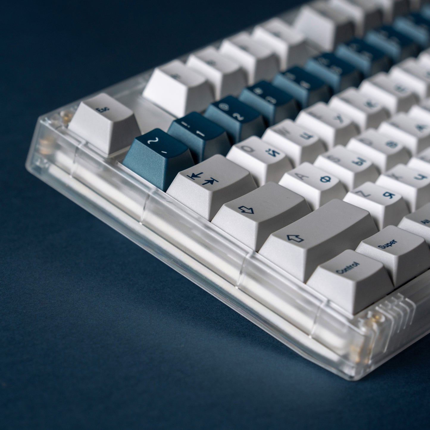 GMK Prussian Alert Keycap Set, Cherry Profile, Dye Sub PBT Key Cap