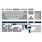 GMK Prussian Alert Keycap Set, Cherry Profile, Dye Sub PBT Key Cap