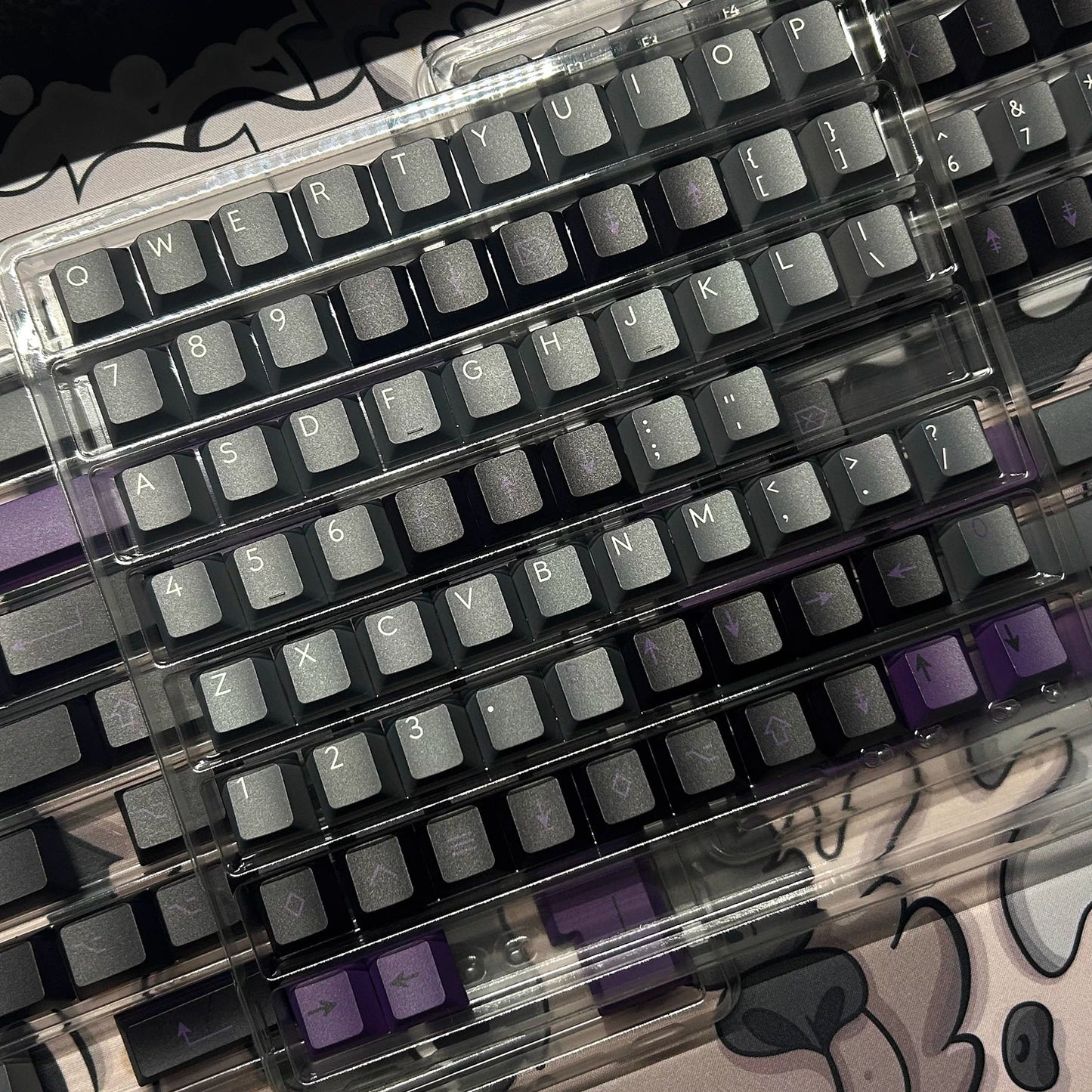 Purpolch R3 Keycap Set, Cherry Profile, PBT Dye Sub Key Cap