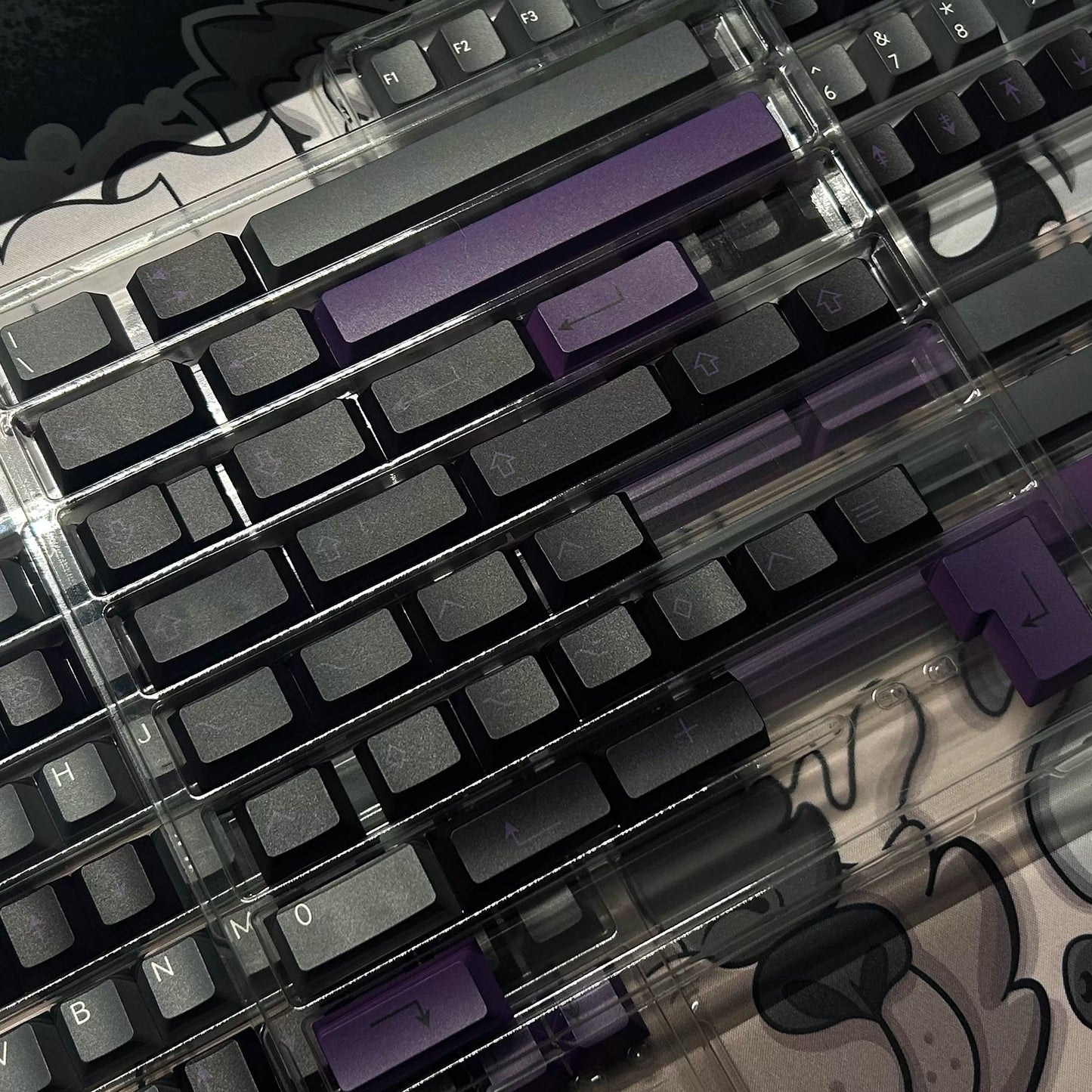 Purpolch R3 Keycap Set, Cherry Profile, PBT Dye Sub Key Cap