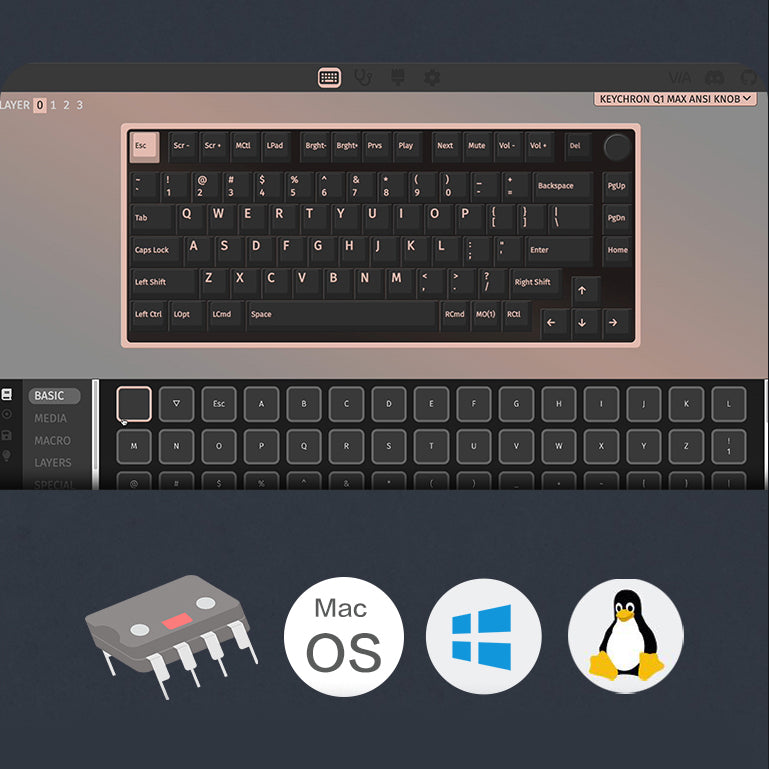 Keychron Q1 Max Mechanical Keyboard