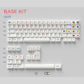 Milkway-QwertyKeys QK65 Keycap Set, Cherry Profile, PBT Dye Sub Key Cap