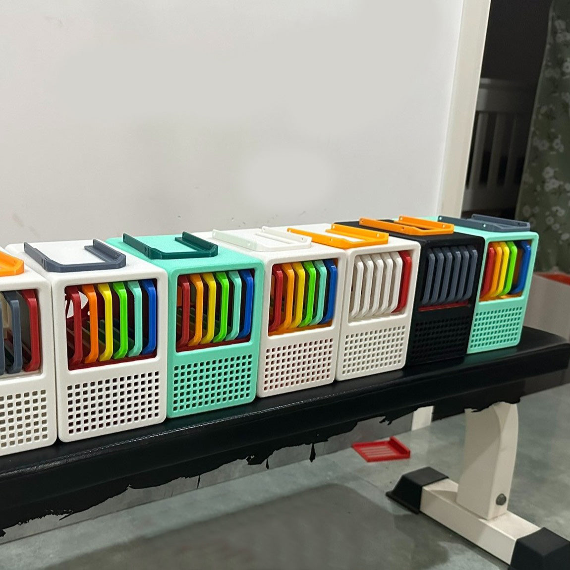 Qnasmini V2 - Mini Home NAS server 3D Printed Case (ABS)