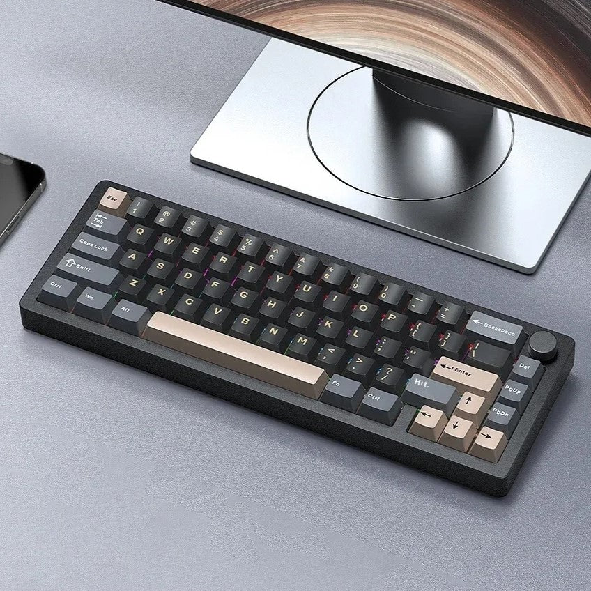 Keyboard R65 Key Light Dark Alien R65 Aluminum Mechanical Keyboard – Nouvolo