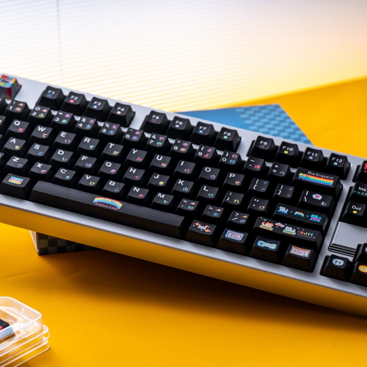 Soulcat Rainbow Cat Keycap Set - Thumbnail 3