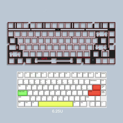 WOBKEY Rainy 75 Keyboard, Switch Plate