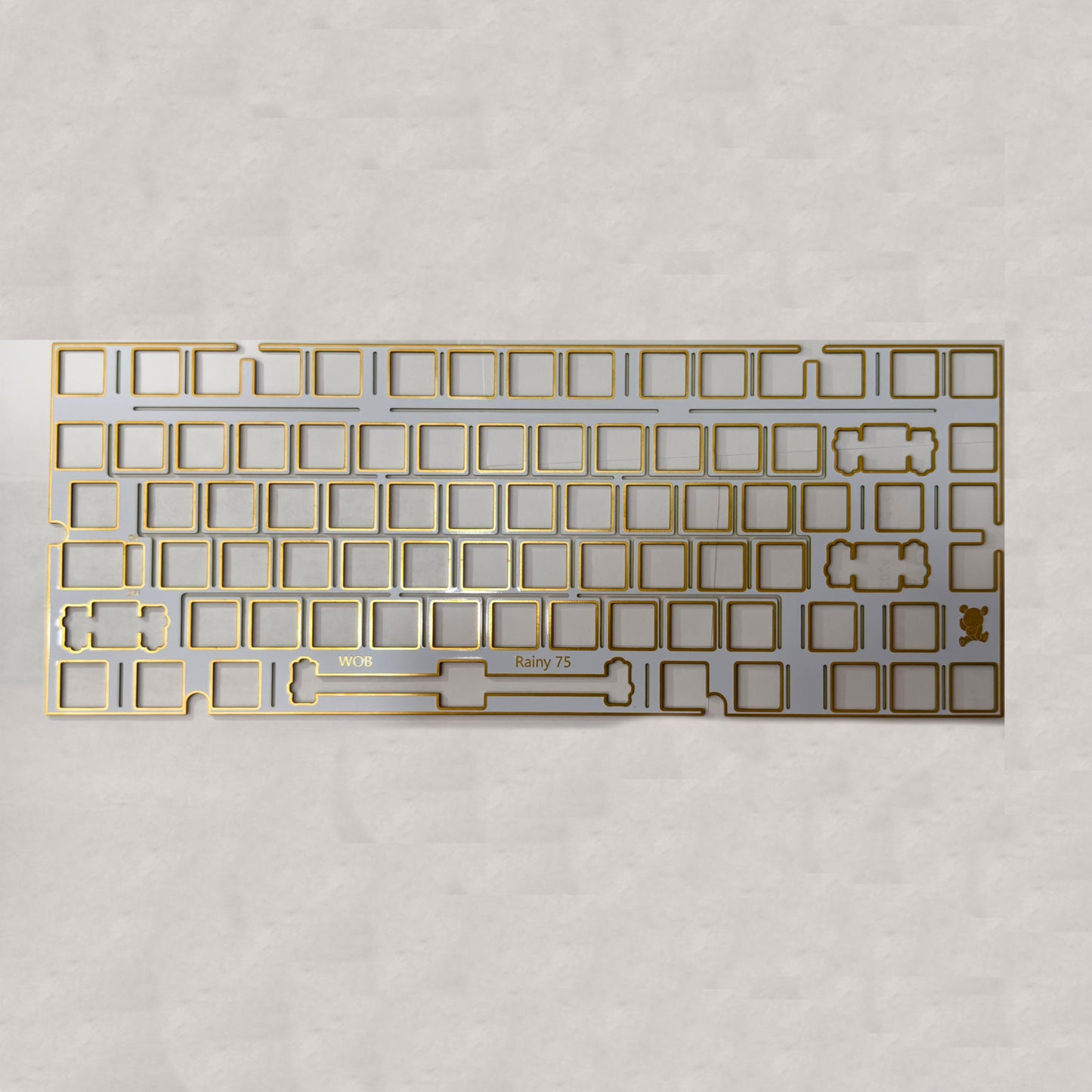 WOBKEY Rainy 75 Keyboard, Switch Plate