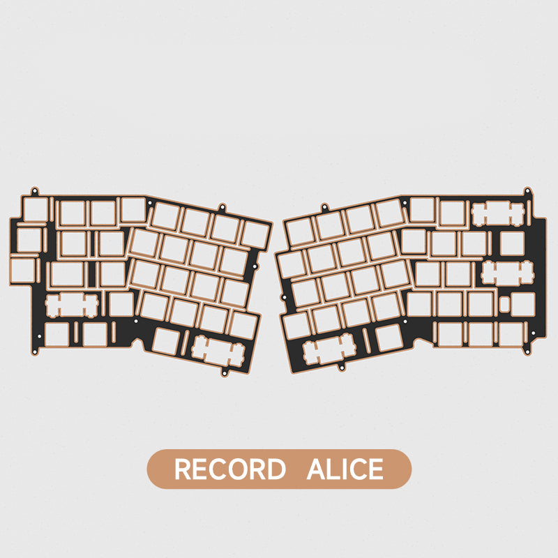 Weikav Record Alice V2 Aluminum Wireless Mechanical Keyboard Barebone
