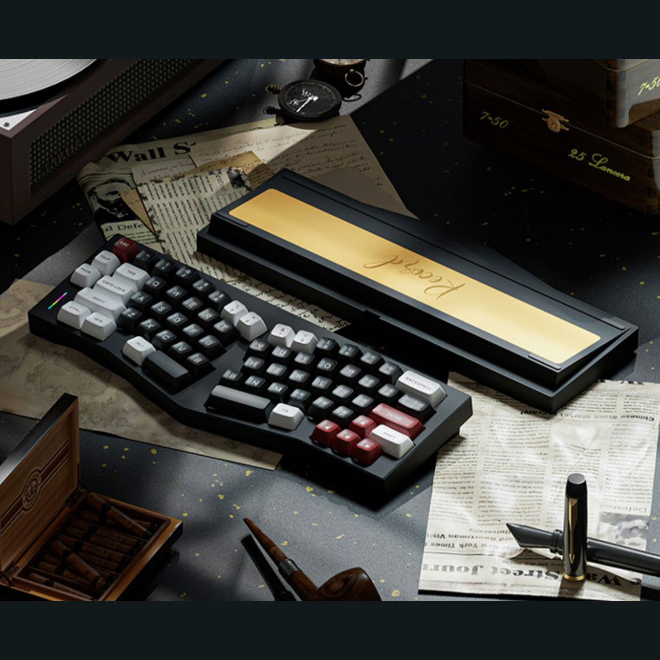 Weikav Record Alice V2 Aluminum Wireless Mechanical Keyboard Barebone