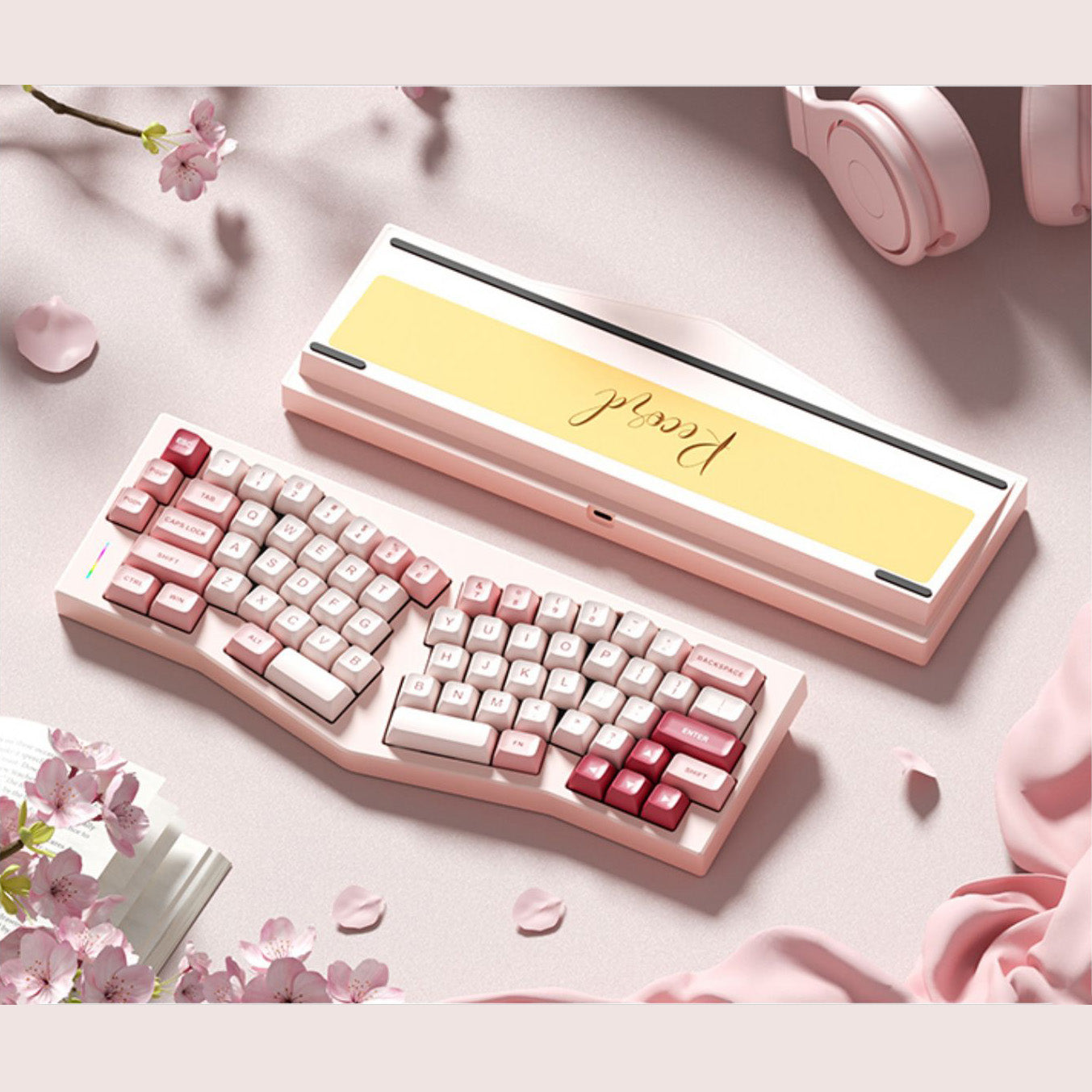 Weikav Record Alice V2 Aluminum Wireless Mechanical Keyboard Barebone