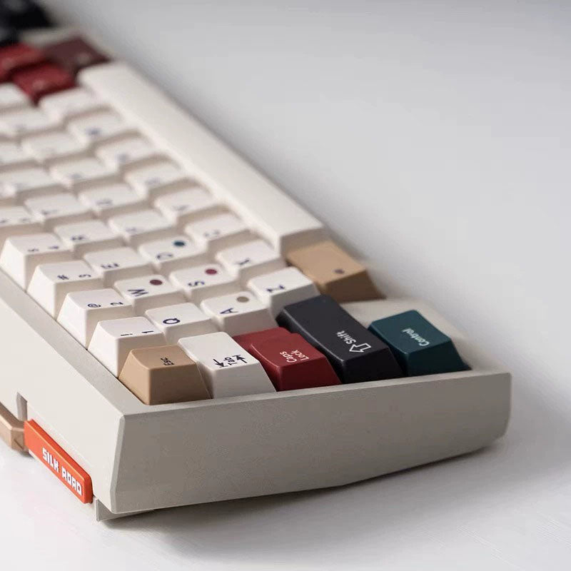 キーボード Keykobo retro mixed lights R1 Retro Mixed Lights R1 Keycap Set, Cherry Profile, PBT Dye Sub Key