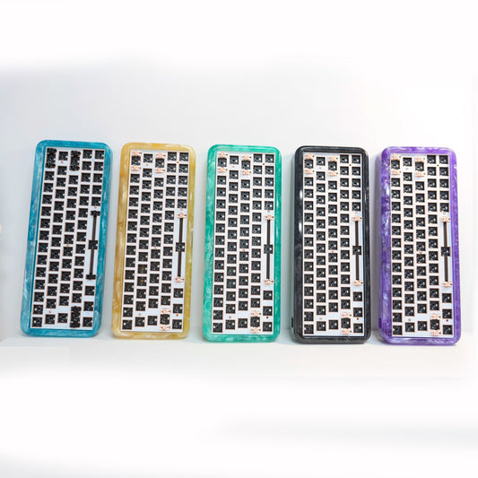 Resin 61/64 Custom Mechanical Keyboard Barebone