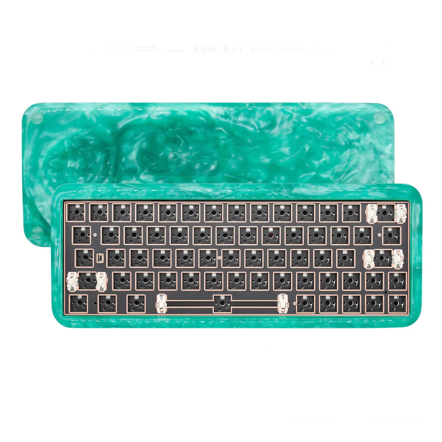 Resin 61/64 Custom Mechanical Keyboard Barebone - Thumbnail 5