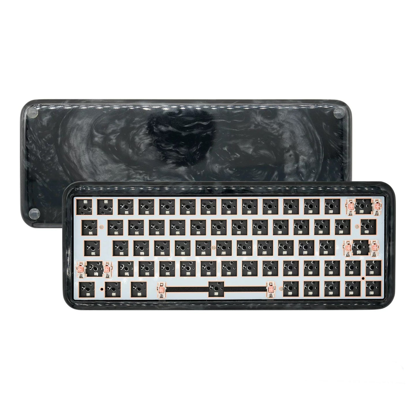 Resin 61/64 Custom Mechanical Keyboard Barebone