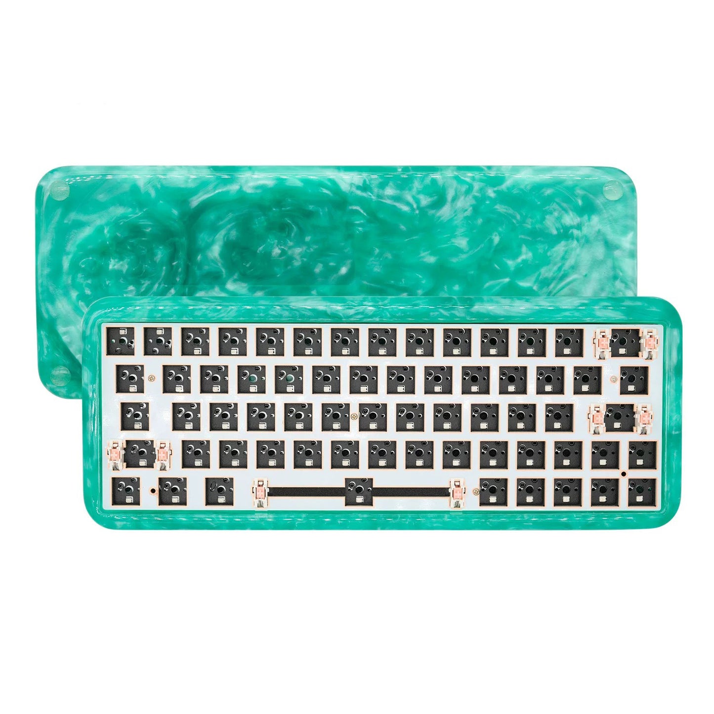 Resin 61/64 Custom Mechanical Keyboard Barebone