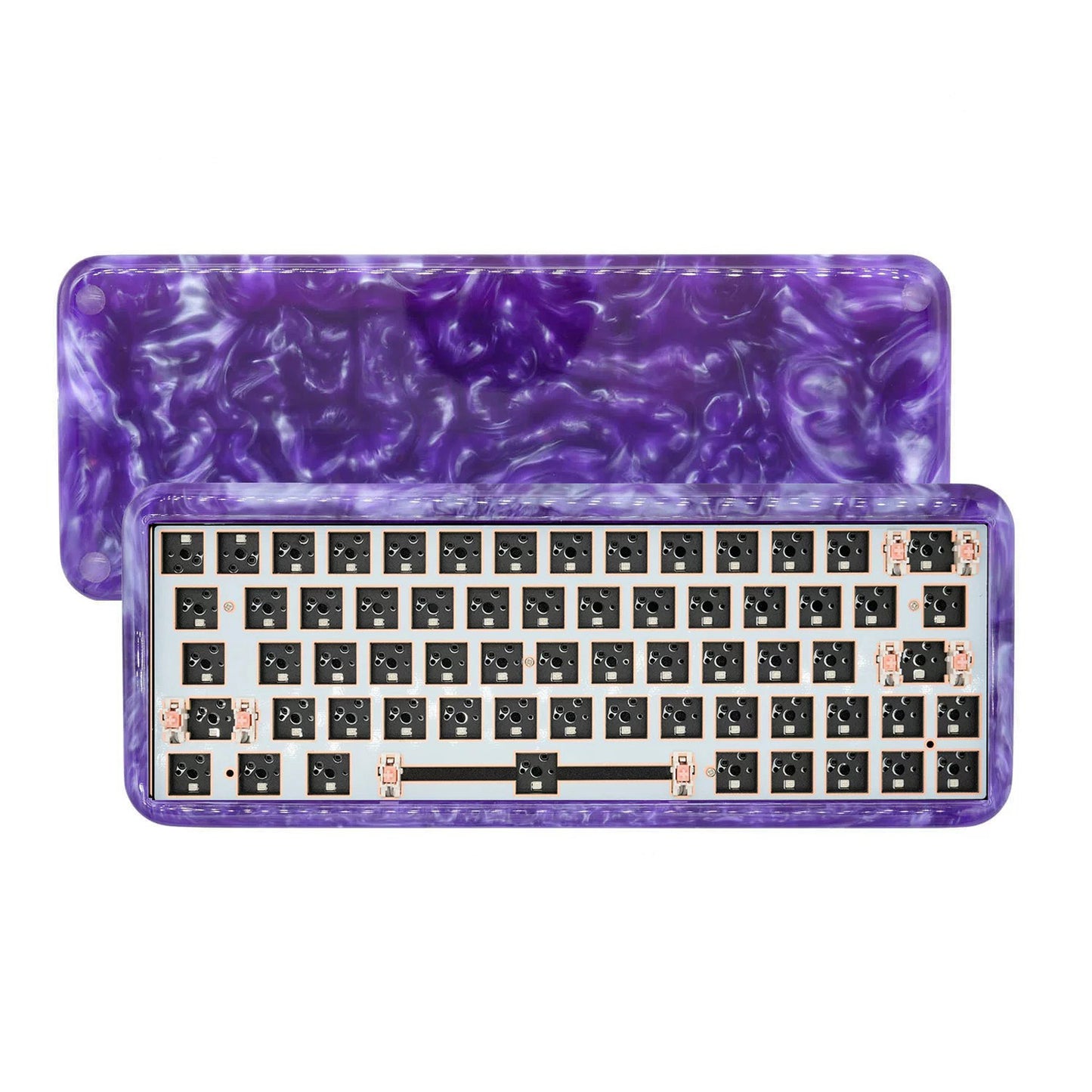 Resin 61/64 Custom Mechanical Keyboard Barebone