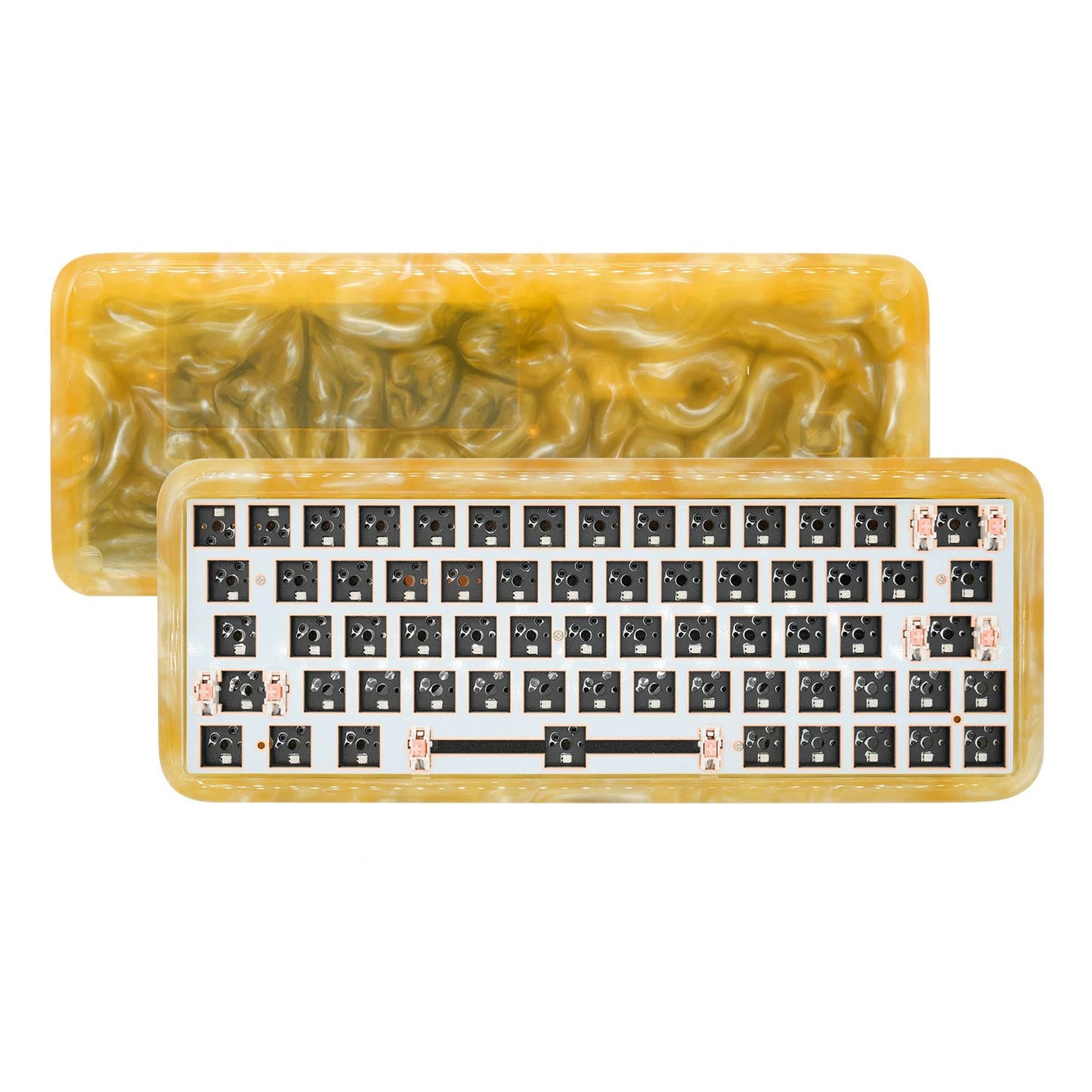 Resin 61/64 Custom Mechanical Keyboard Barebone