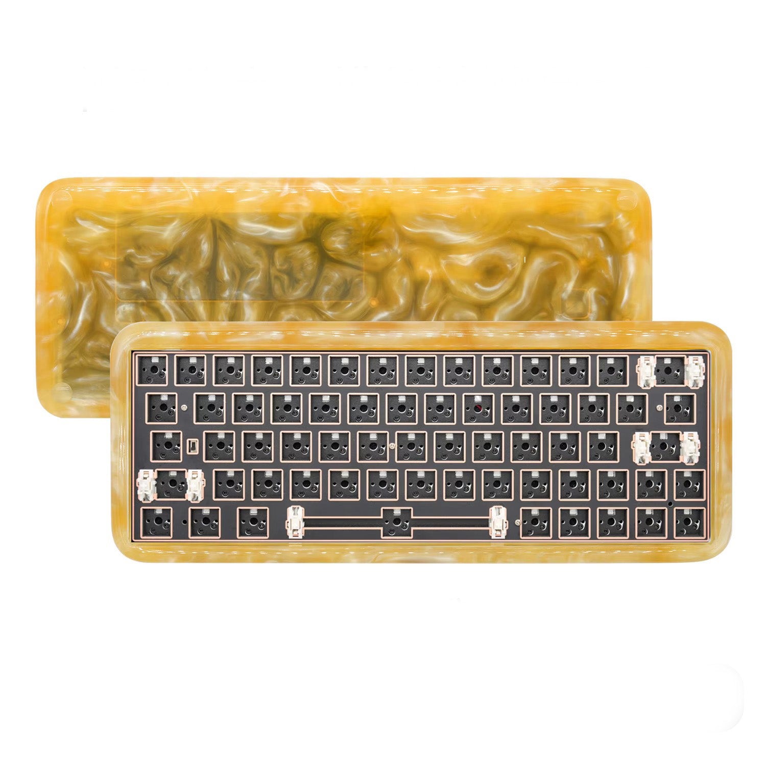 Resin 61/64 Custom Mechanical Keyboard Barebone - Thumbnail 3