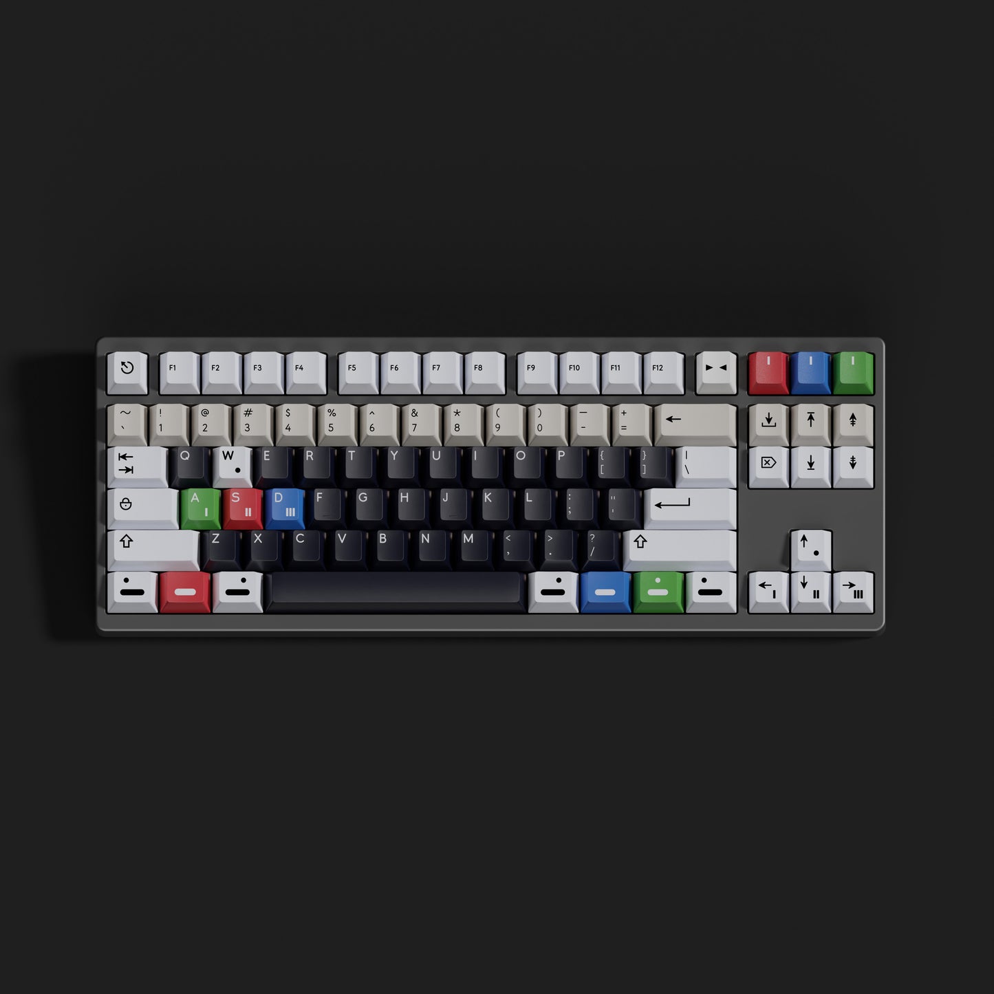 Resonance R2 Keycap Set, Cherry Profile, Dye Sub PBT Key Cap