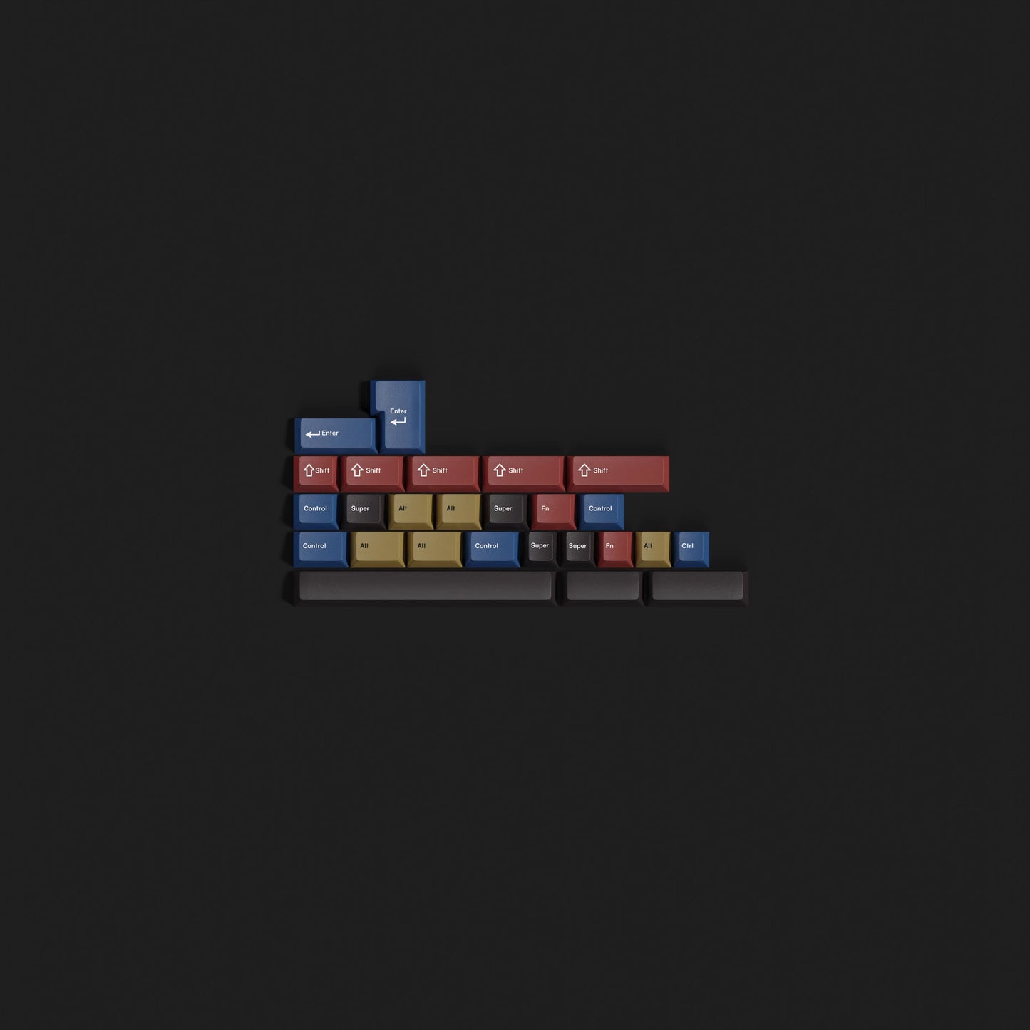 Retro 100 Keycap Set, Cherry Profile, Dye Sub PBT Key Cap