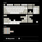 Retro Biege Keycap Set, Cherry Profile, Dye Sub PBT Key Cap