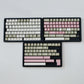 Retro Pink Keycap Set, Cherry Profile, PBT Dye Sub Key Cap