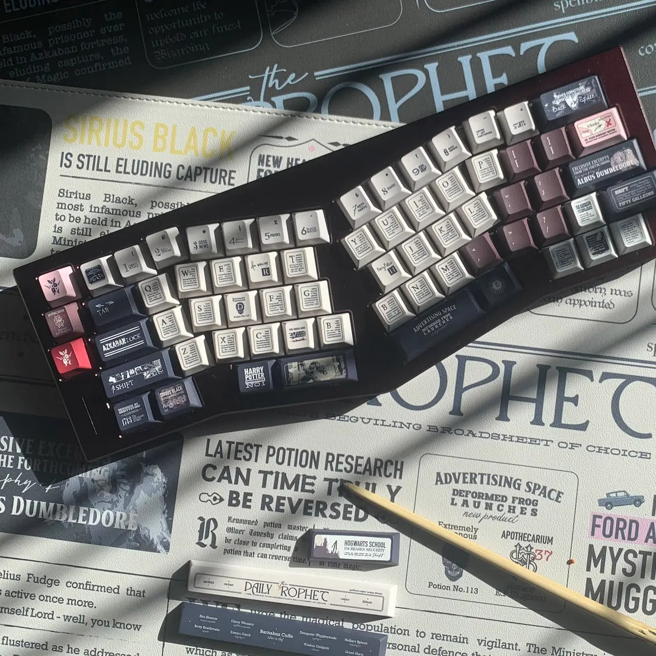 Harry Potter Revelation Daily Keycap Set, Cherry Profile, Dye Sub PBT Key Cap