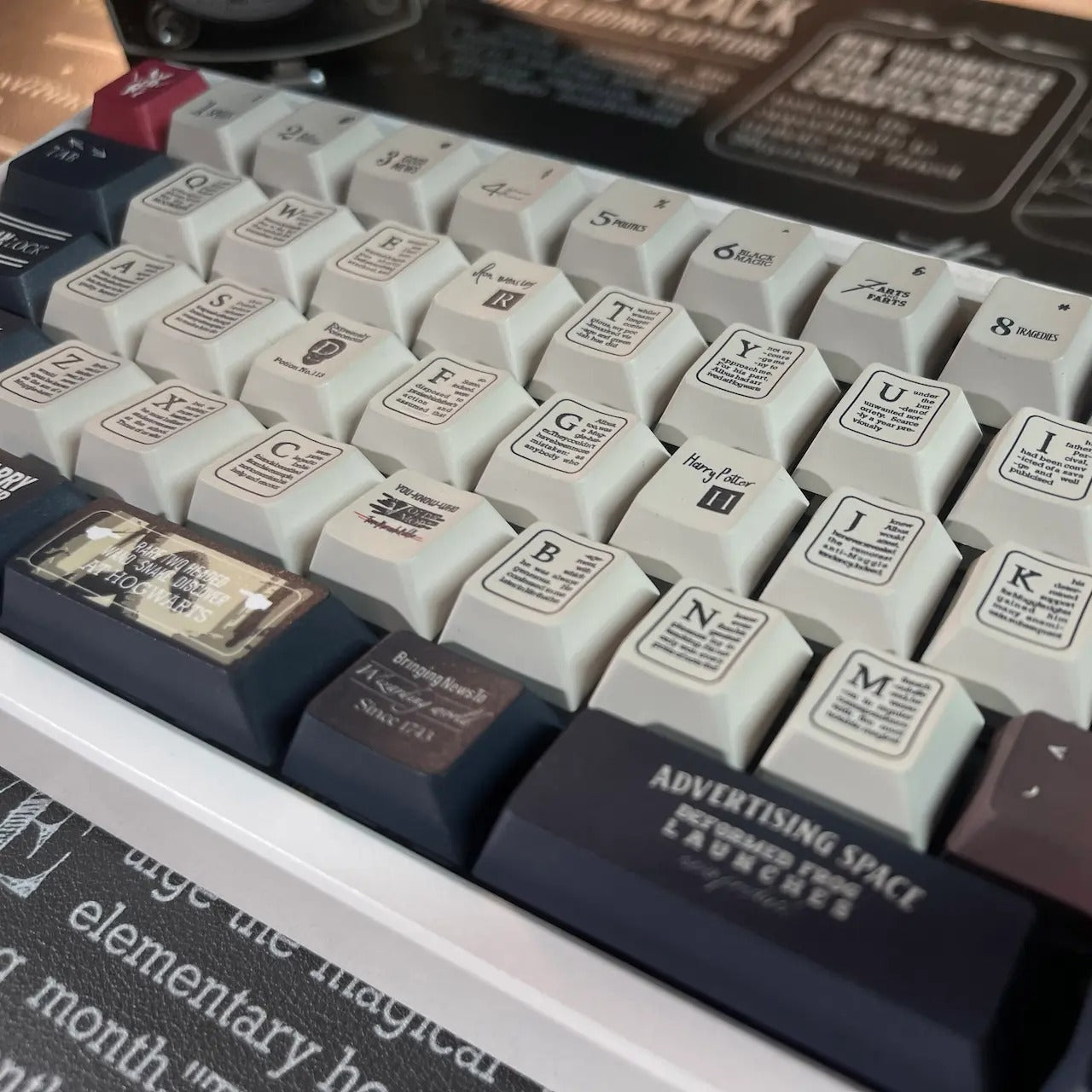 Harry Potter Revelation Daily Keycap Set, Cherry Profile, Dye Sub PBT Key Cap