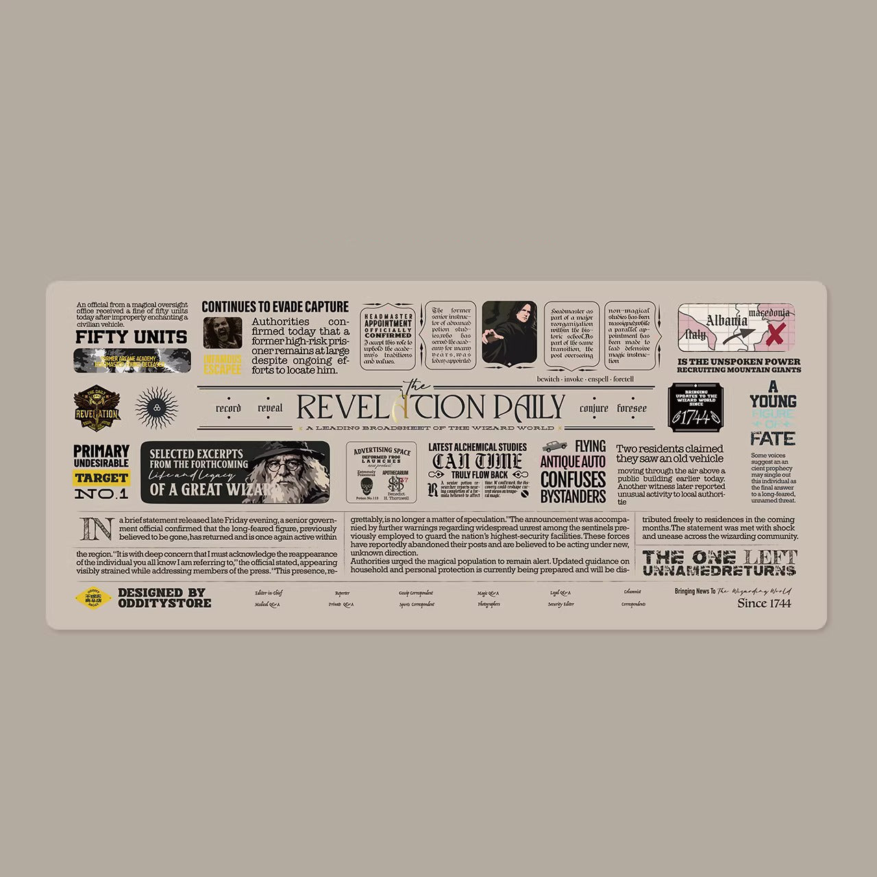 Harry Potter Revelation Daily Keycap Set, Cherry Profile, Dye Sub PBT Key Cap