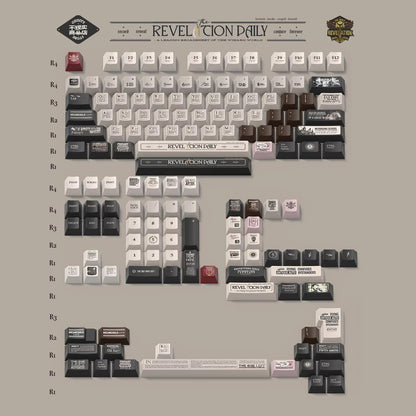 Harry Potter Revelation Daily Keycap Set, Cherry Profile, Dye Sub PBT Key Cap