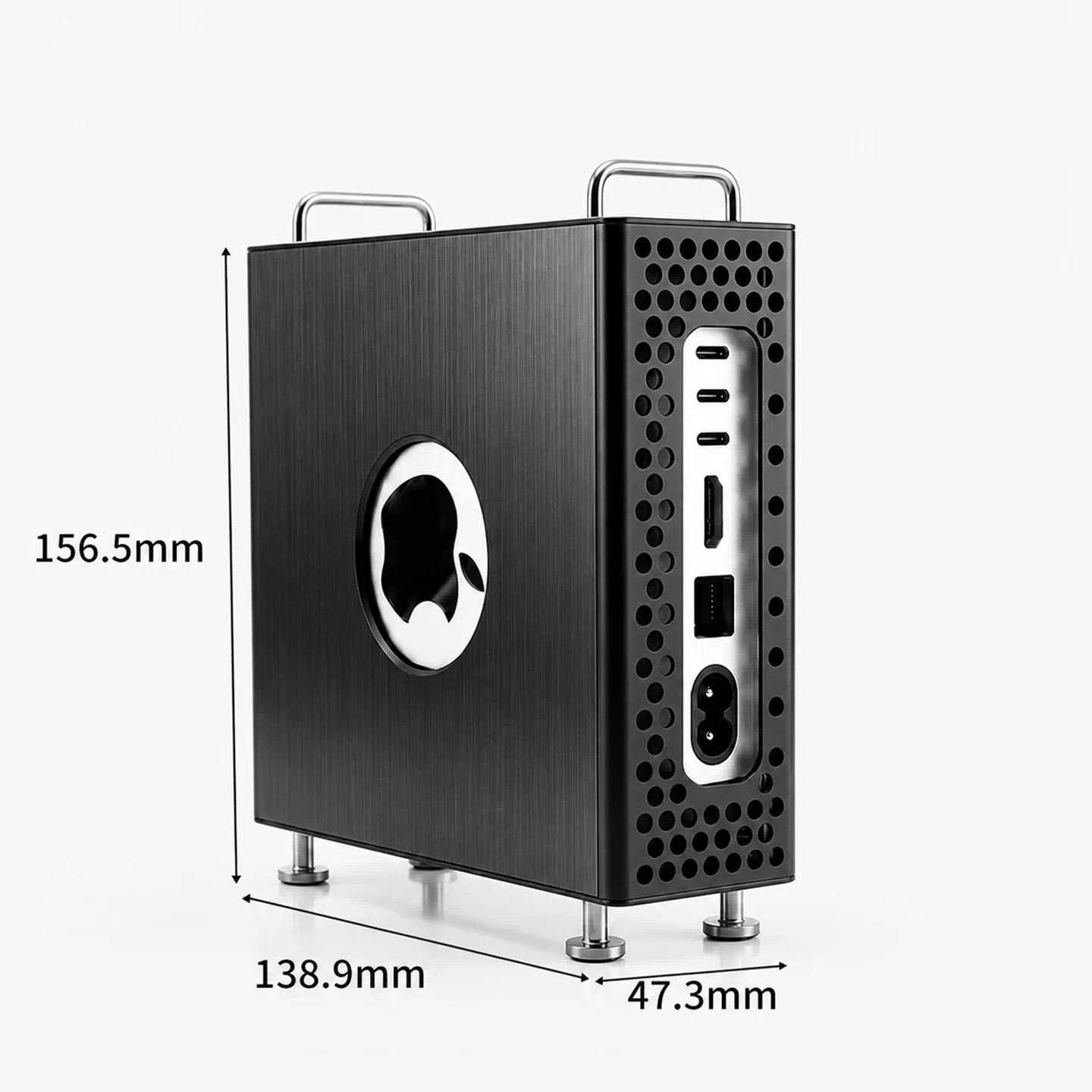 CNC Aluminum Case for 2024 Mac Mini M4