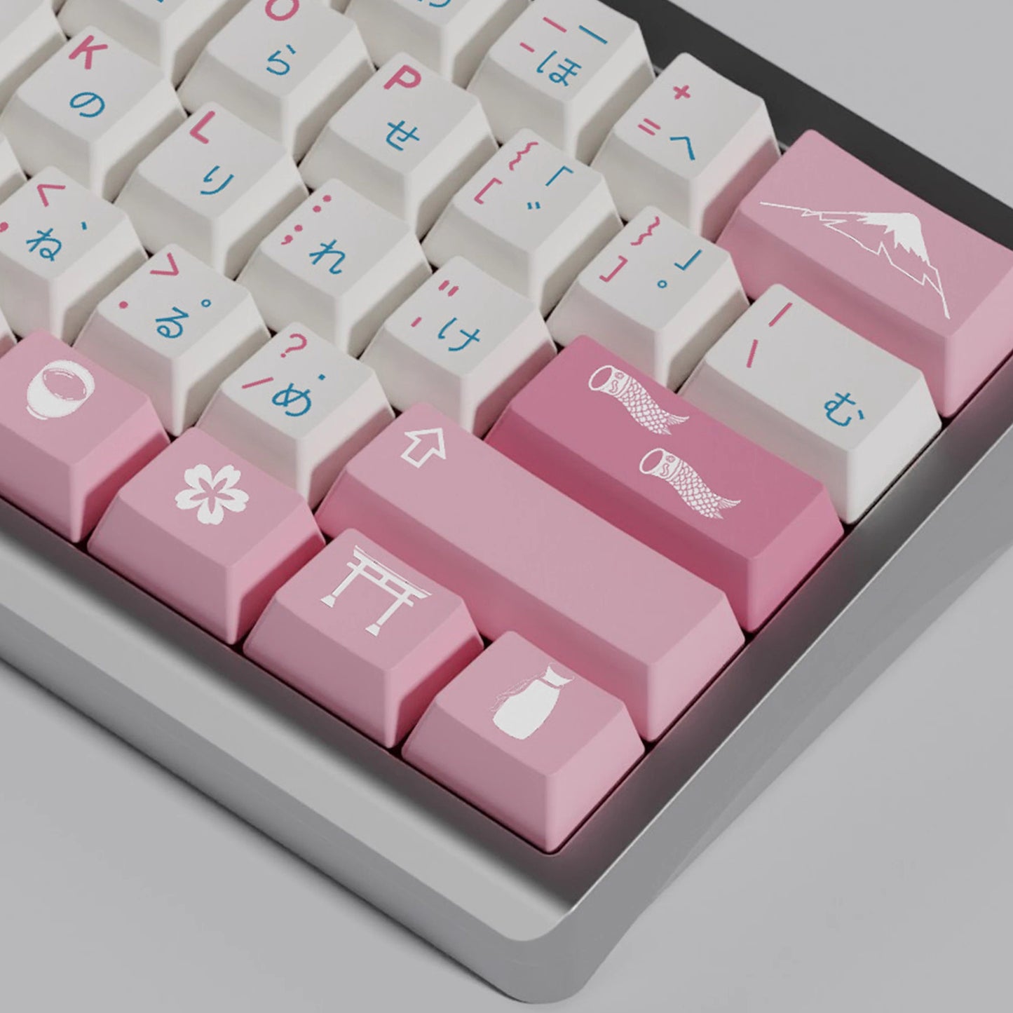 Sakura (JP) Keycap Set, Cherry Profile, Dye Sub PBT