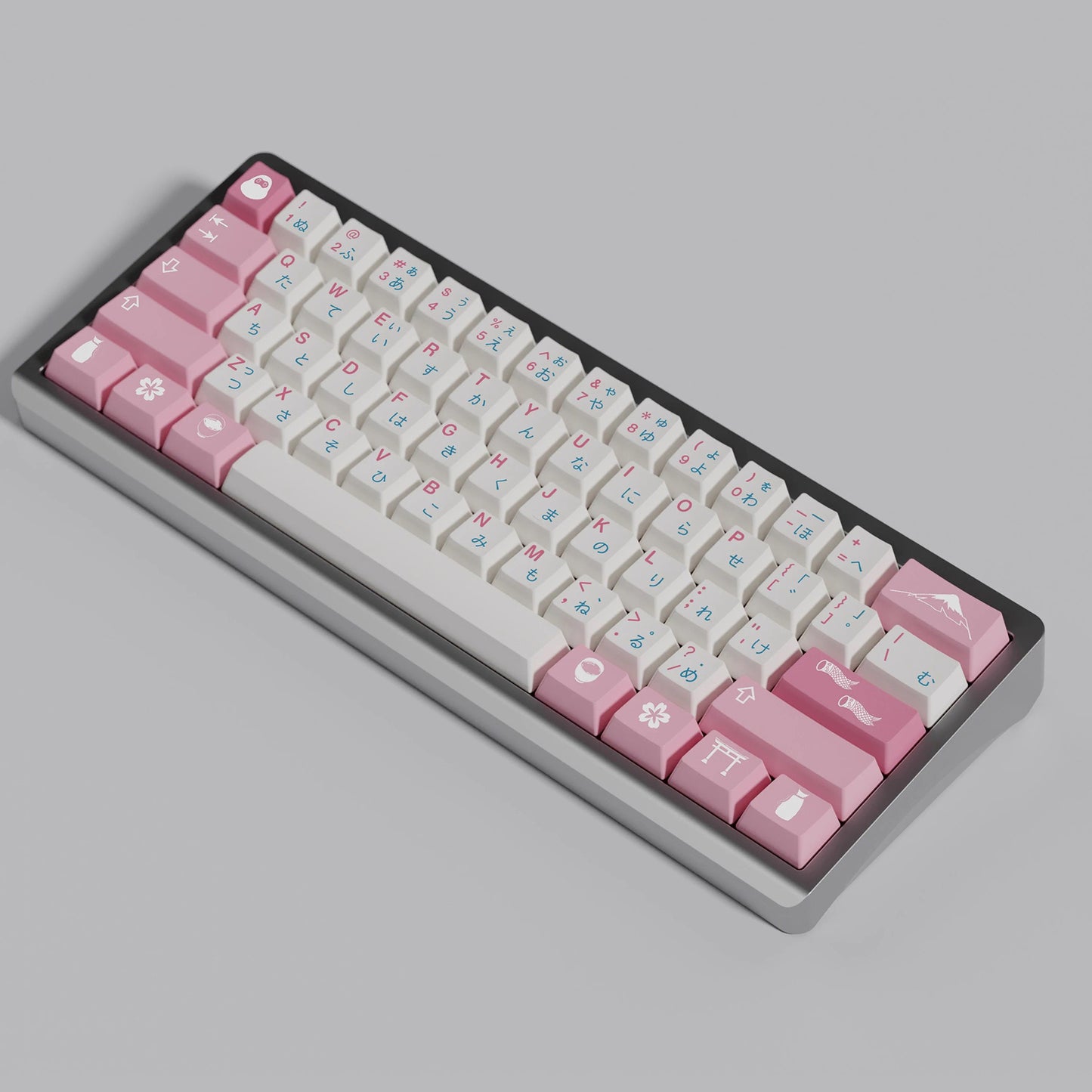 Sakura (JP) Keycap Set, Cherry Profile, Dye Sub PBT