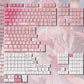 Sakura Transparent Keycap Set, Cherry Profile