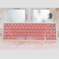 Sakura Transparent Keycap Set, Cherry Profile