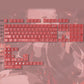 Sakura Transparent Keycap Set, Cherry Profile