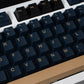 Samurai Blue Keycap Set, Cherry Profile, Double Shot ABS Key Cap