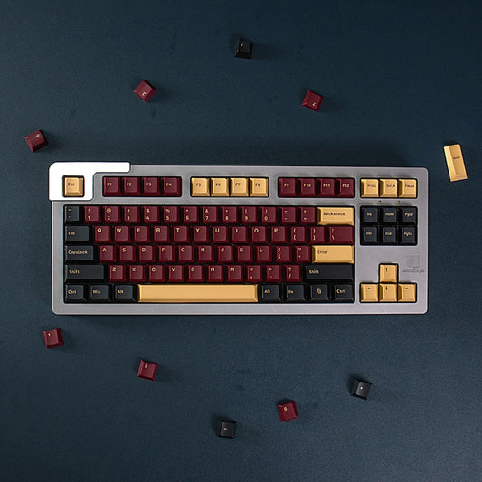 Samurai Red Keycap Set, Cherry Profile, Double Shot ABS Key Cap