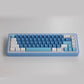 Sea Mist Love Letter Keycap Set, Cherry Profile, Dye Sub PBT