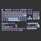 Semi-transparent Keycap Set, Cherry Profile, Double Shot PBT + Transparent PC Keycap