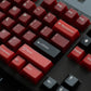 Semi-transparent Keycap Set, Cherry Profile, Double Shot PBT + Transparent PC Keycap