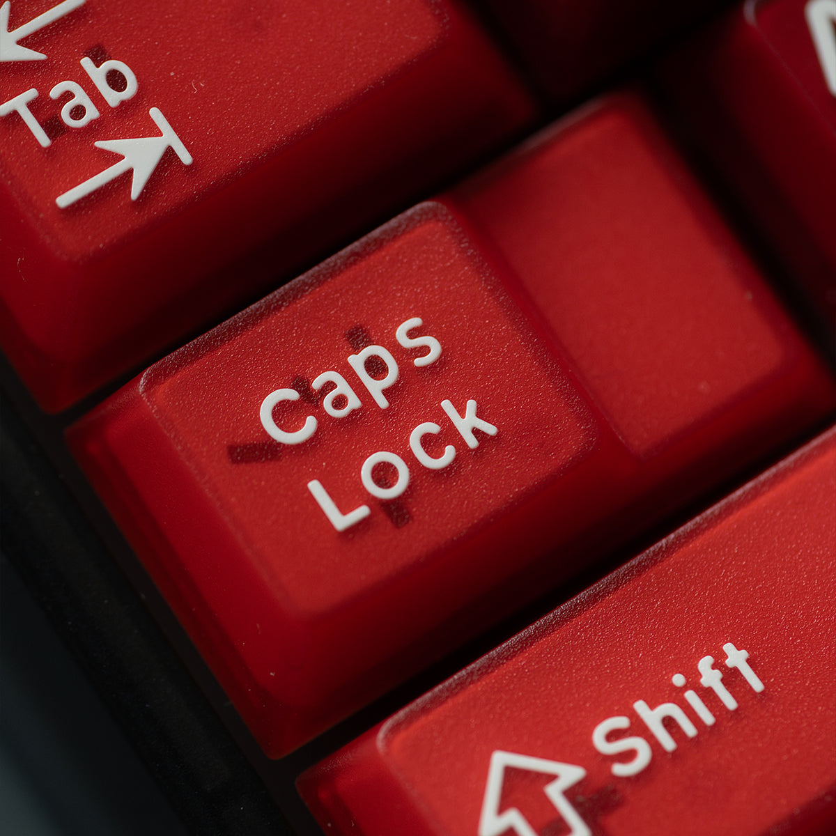 Semi-transparent Keycap Set, Cherry Profile, Double Shot PBT + Transparent PC Keycap