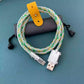 Single Crystal Copper USB Charging/Data Cable