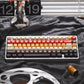 Sinokey Memory Film Keycap Set, Cherry Profile, Dye Sub PBT