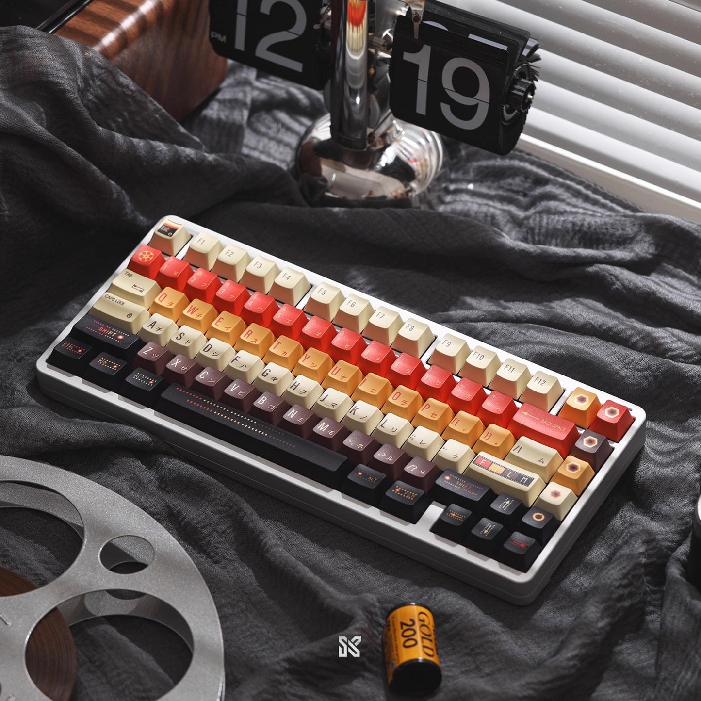 Sinokey Memory Film Keycap Set, Cherry Profile, Dye Sub PBT