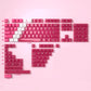 Snow Mountain Keycap Set, Cherry Profile, Dye Sub PBT + Transparent PC