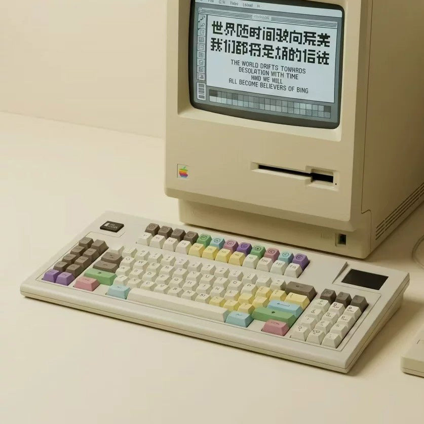 SP STAR MM108 Retro Mechanical Keyboard with Screen